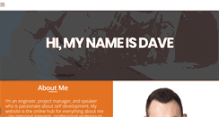 Desktop Screenshot of davelinehan.com